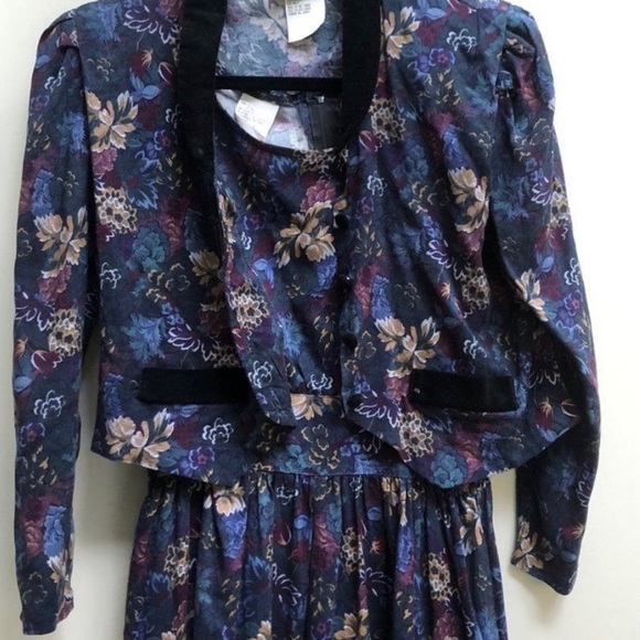 Northern Traditions Vintage Two Piece Dress - Picture 2 of 7